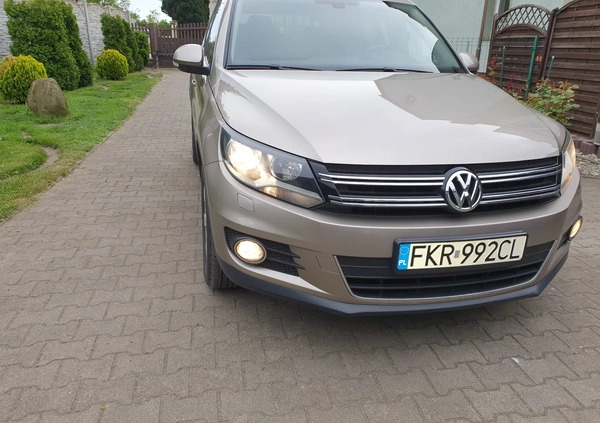 Volkswagen Tiguan cena 51990 przebieg: 210000, rok produkcji 2015 z Gubin małe 742